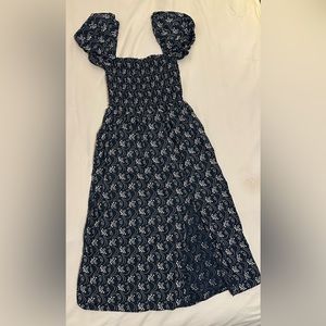 J. Crew Nap Dress Navy Blue sz small